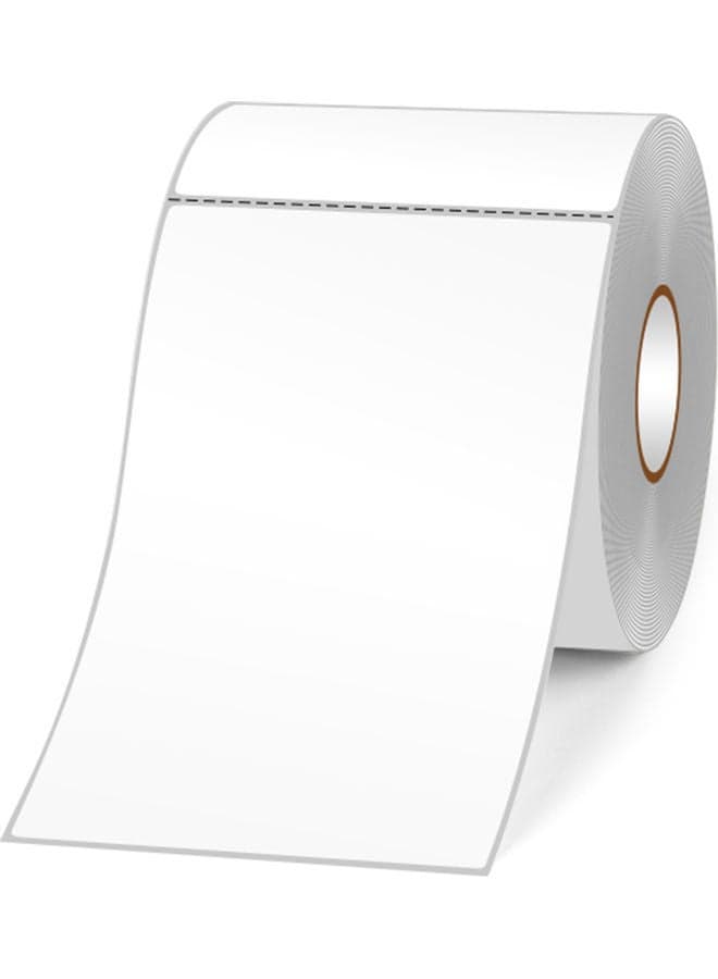 500-Piece Thermal Label Paper Rolls White