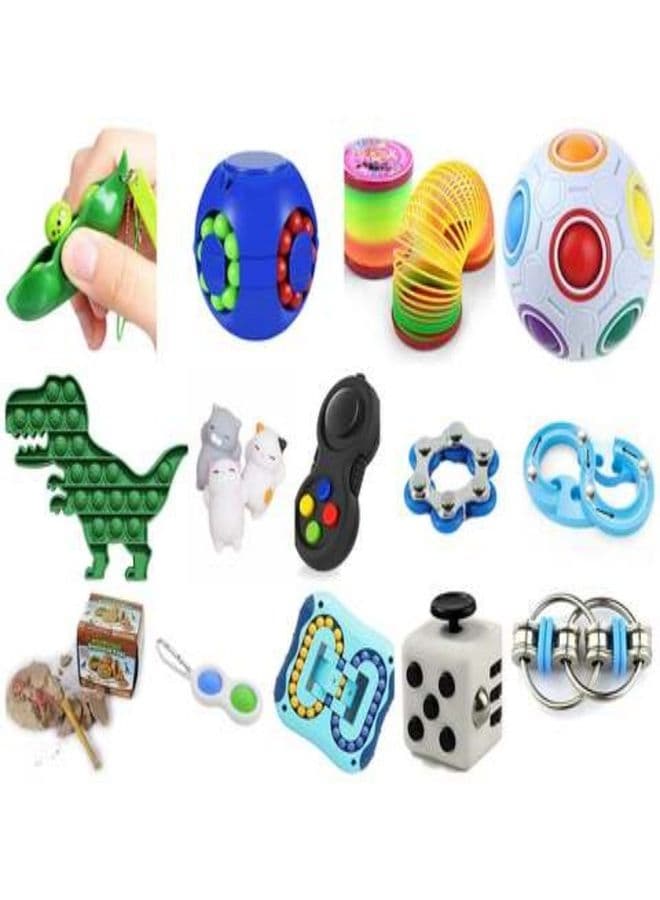 16-Pack Sensory Stress Relief Fidget Toys