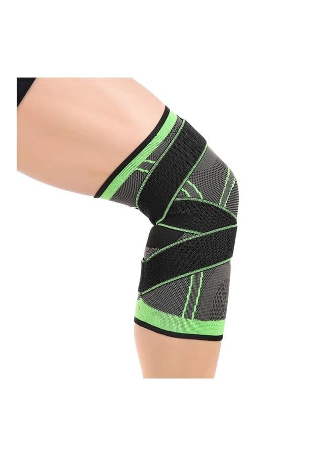 2-Piece Knee Support Nylon Pads L