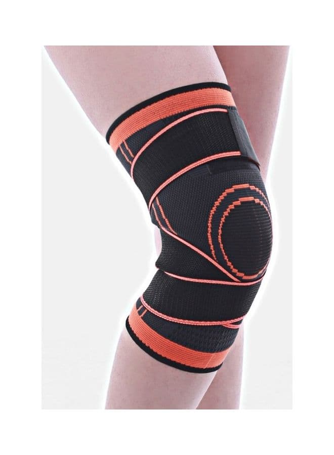 2-Piece Knee Support Nylon Pads S