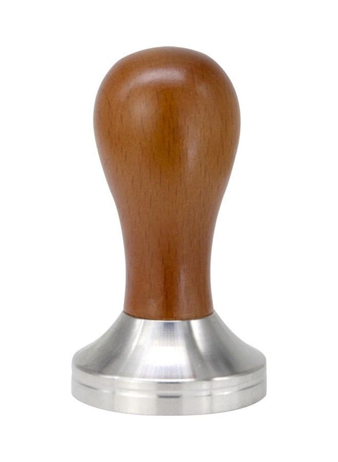 Barista Basics Espresso Tamper Brown/Silver