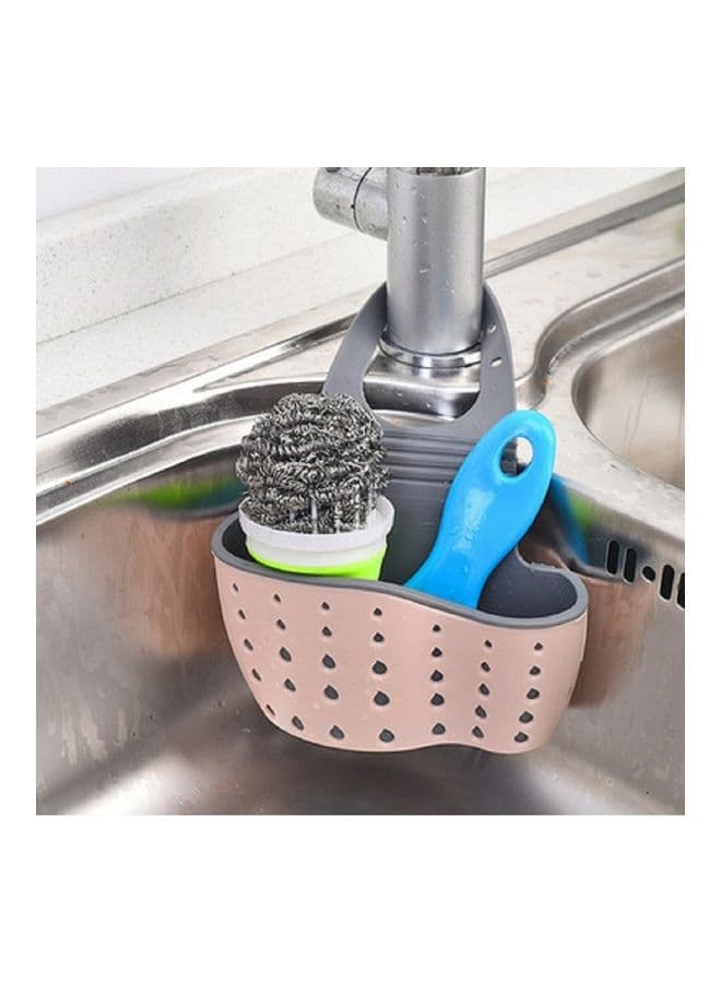 Drain Rack Hanging Basket Pink 21 X 15 X 5cm