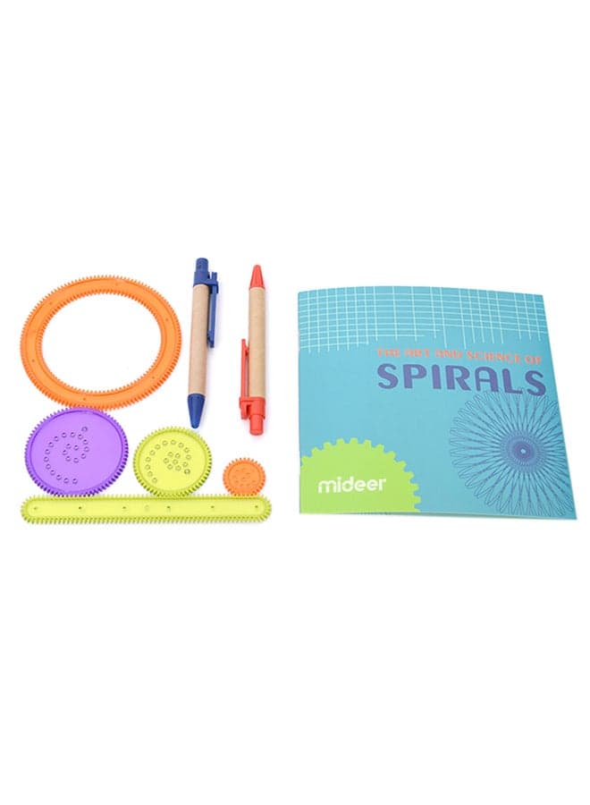 The art And Science Of Spirals Spirograph Set