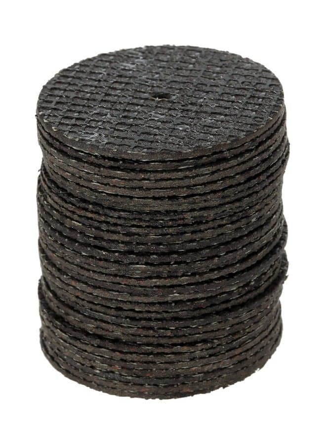 30-Piece Reinforced Cutting Sand Wheel Disc Set Black