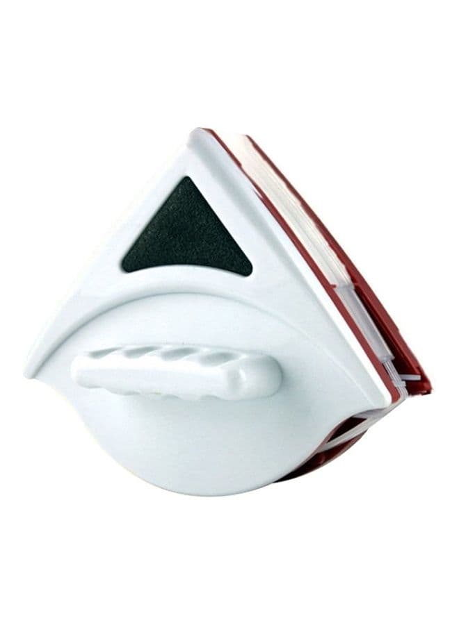 Double-Sided Glass Cleaner Magnetic Wiper White