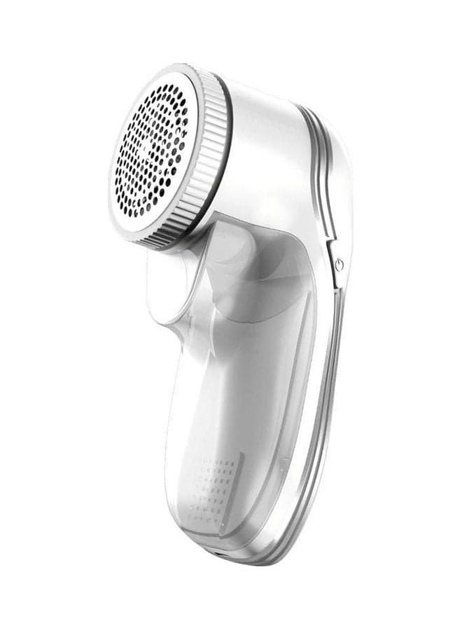 Electric Rechargeable Lint Remover Portable Fabric Shaver Silver 152grams