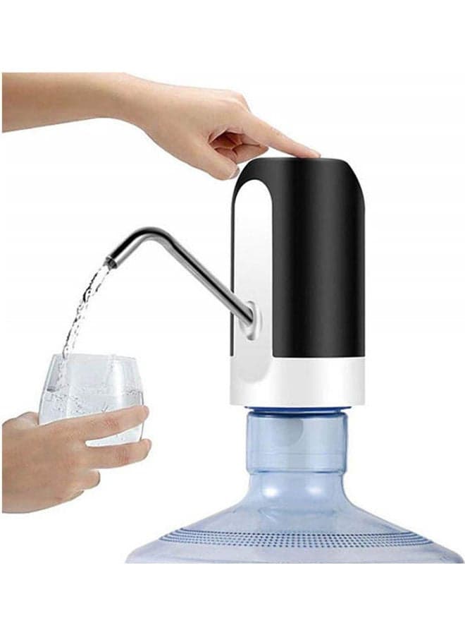 Water Bottle Electric Pump Rechargeable Electrical Wireless Dispenser Multicolour 300grams