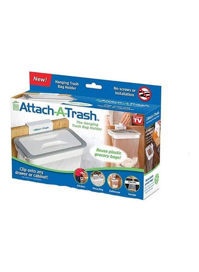 Attach-A-Trash The Hanging Trash Bag Holder Grey 30grams
