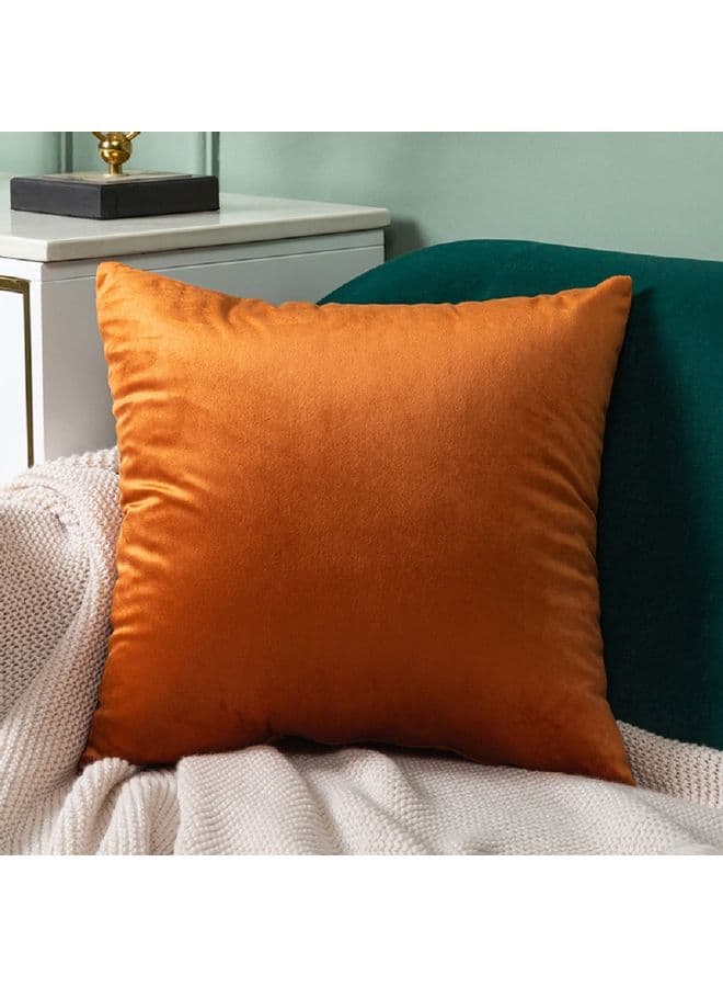 Decorative Pillow And Cover Set Brown 30x30cm