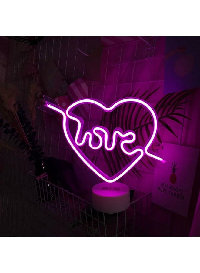 Neon LED Light Pink