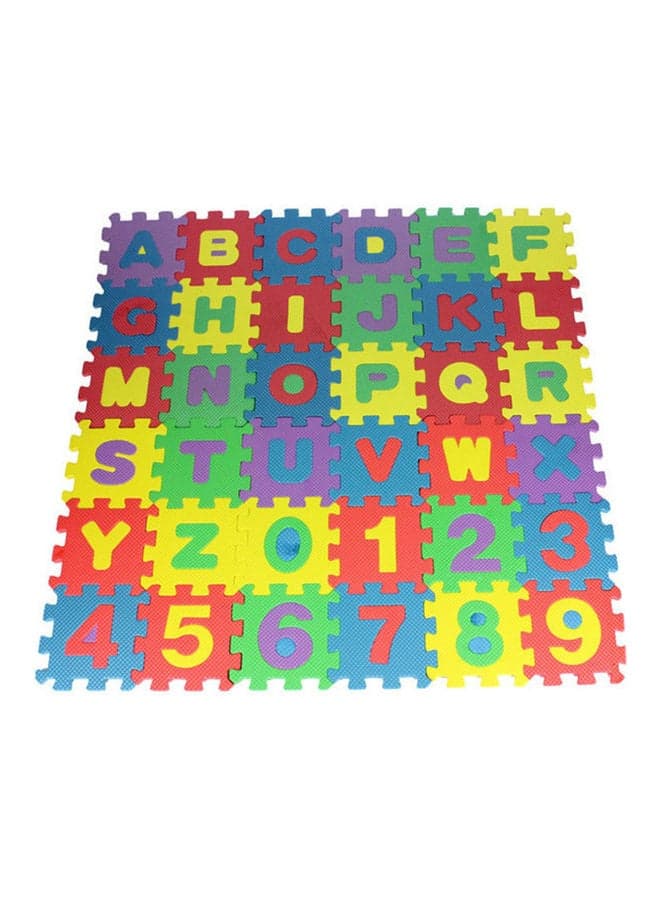 36-Piece Educational Puzzle Mat