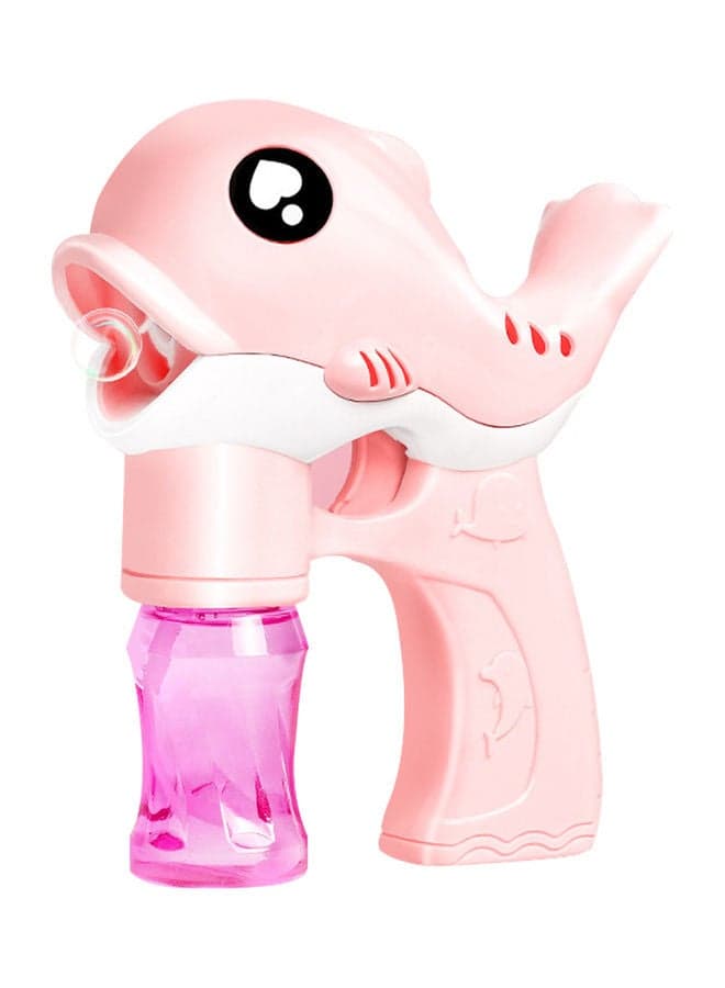 Dolphin Shape Blowing Bubble Machine Toy