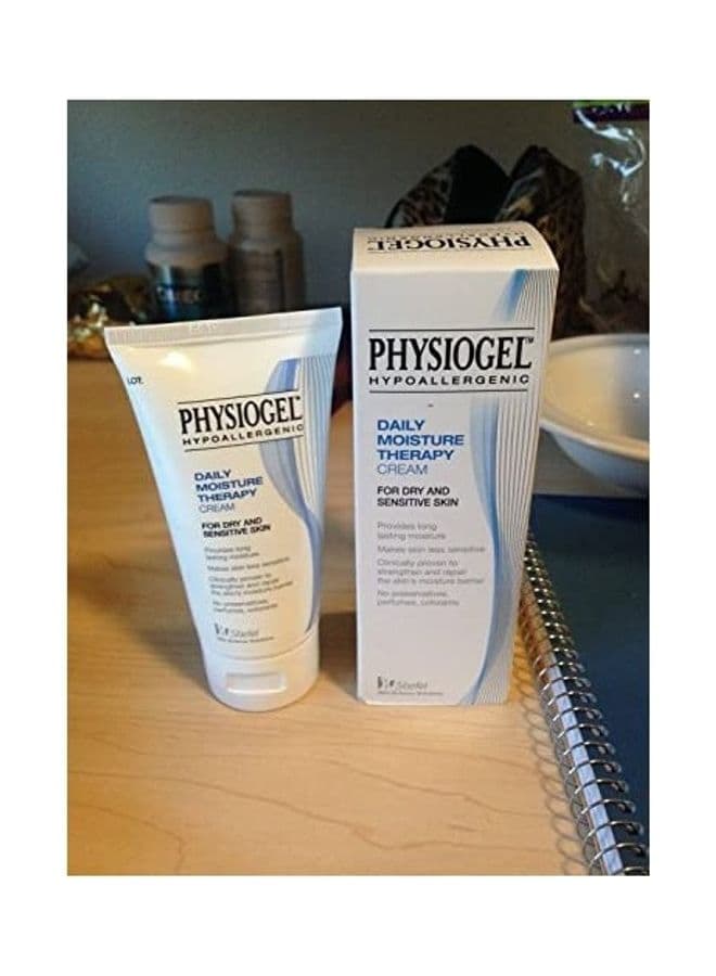 2-Piece Physiogel Hypoallergenic Daily Moisture Therapy Cream White 75ml