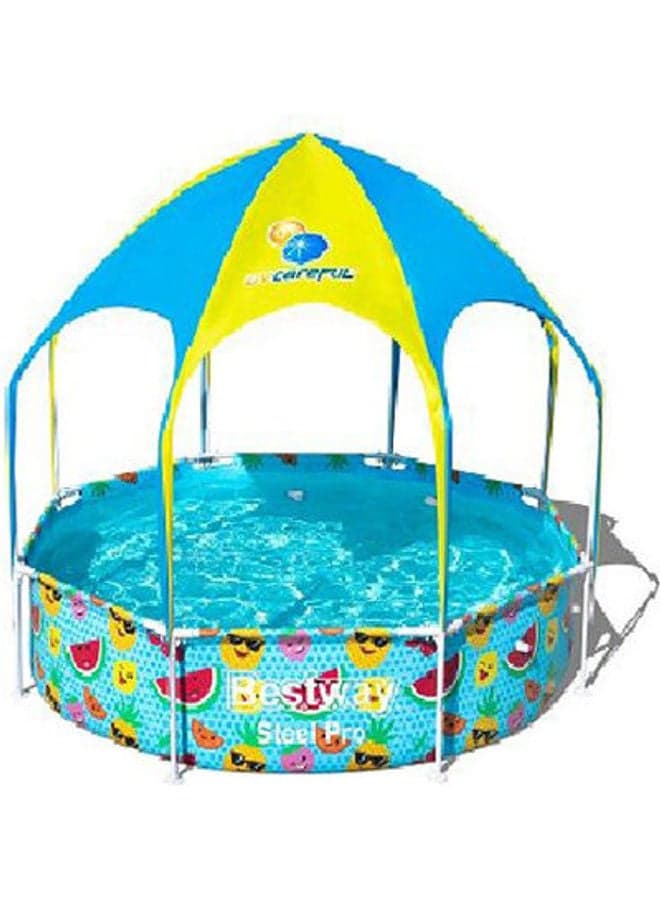 Steel Pro Uv Careful 2.44M X 51Cm Splash-In-Shade Play Pool