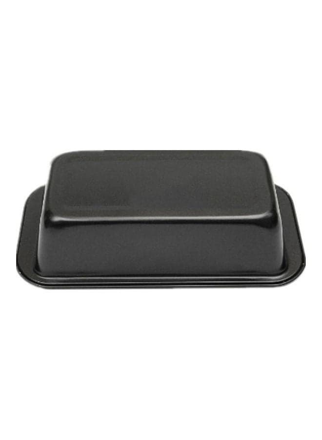 Rectangle Cake Pan Ideal For Baking Made Of Non-Stick Aluminum For Home Kitchen And Catering Black