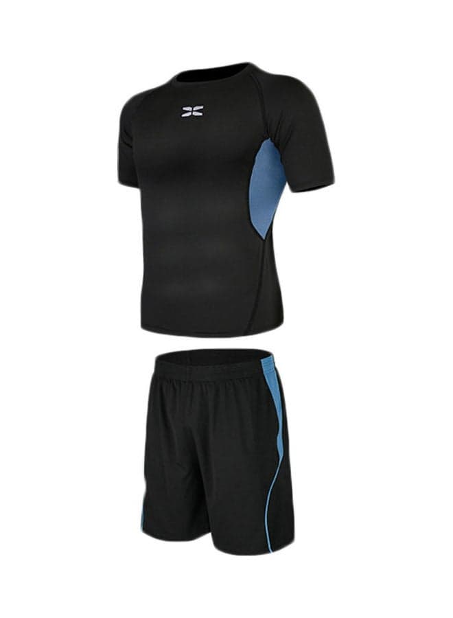 2-Piece T-Shirt And Pants Black