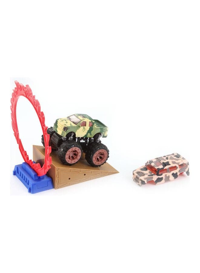 Four Drive Inertia Hummer Toy