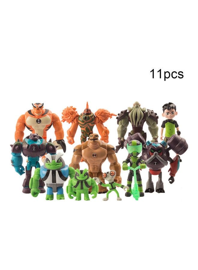 11-Piece Ben 10 Action Figure Toy Set