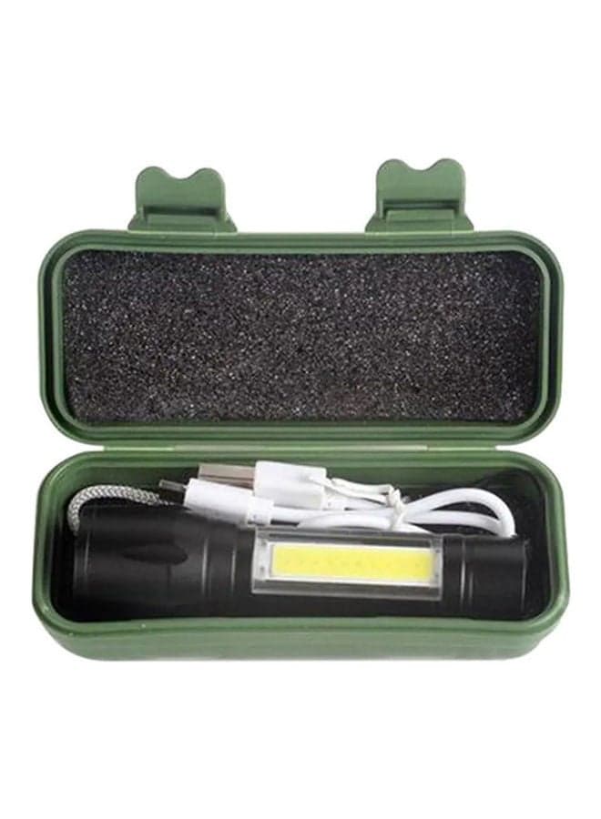 USB Rechargeable LED Flashlight Torch