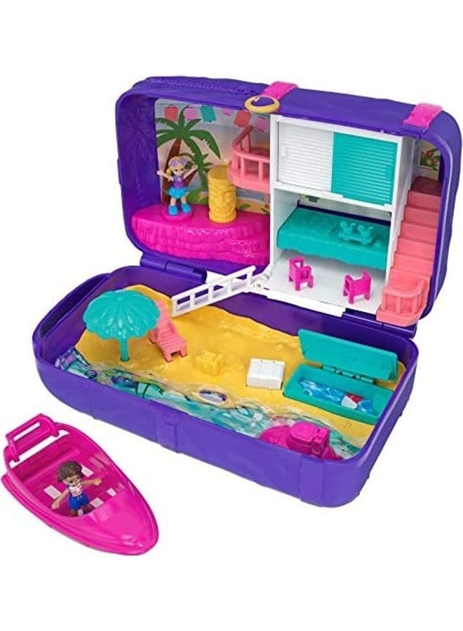 Polly Pocket Hidden Places Vibes Backpack with Beach Theme