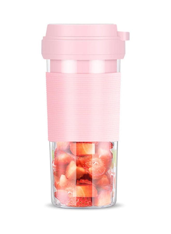 Portable Fruit Juicer Cup Blender Pink