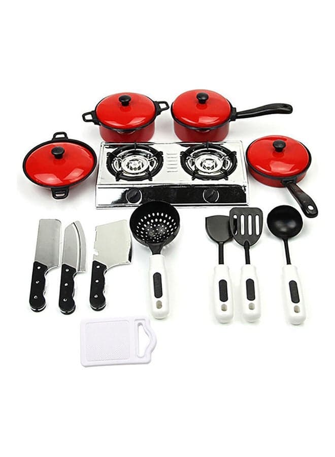 13-Piece Cooking Utensil Toy Kit for Kids