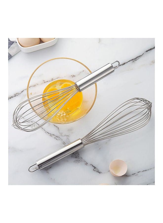 Egg Whisk Silver 30x7x5cm