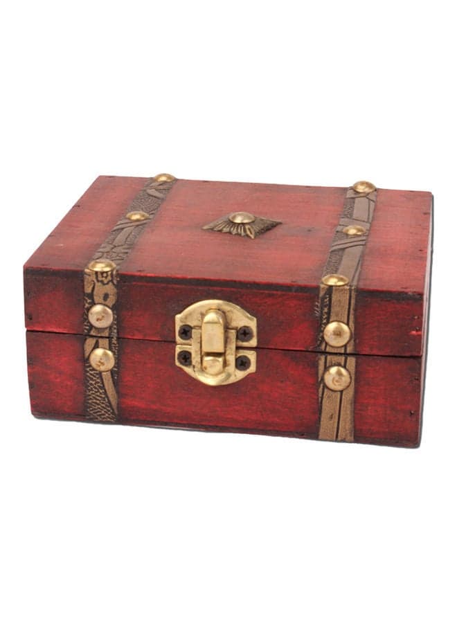 Wood Storage Box Brown