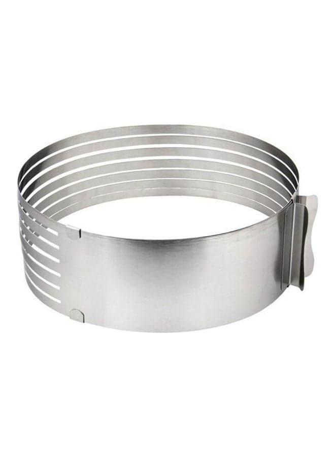 Stainless Steel Cake Cutter Slicer Tool Silver