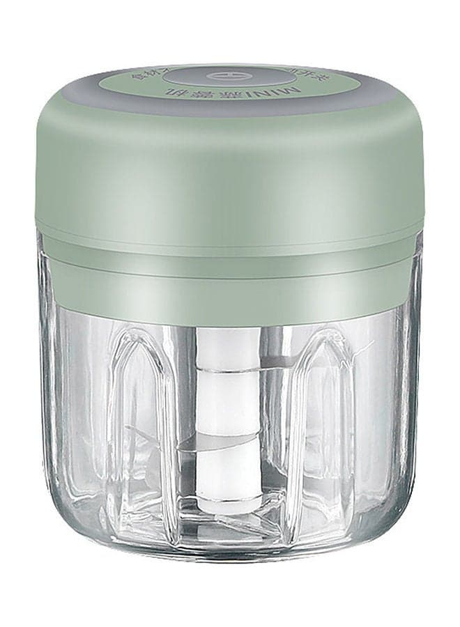 Electric Garlic Chopper Green/Clear
