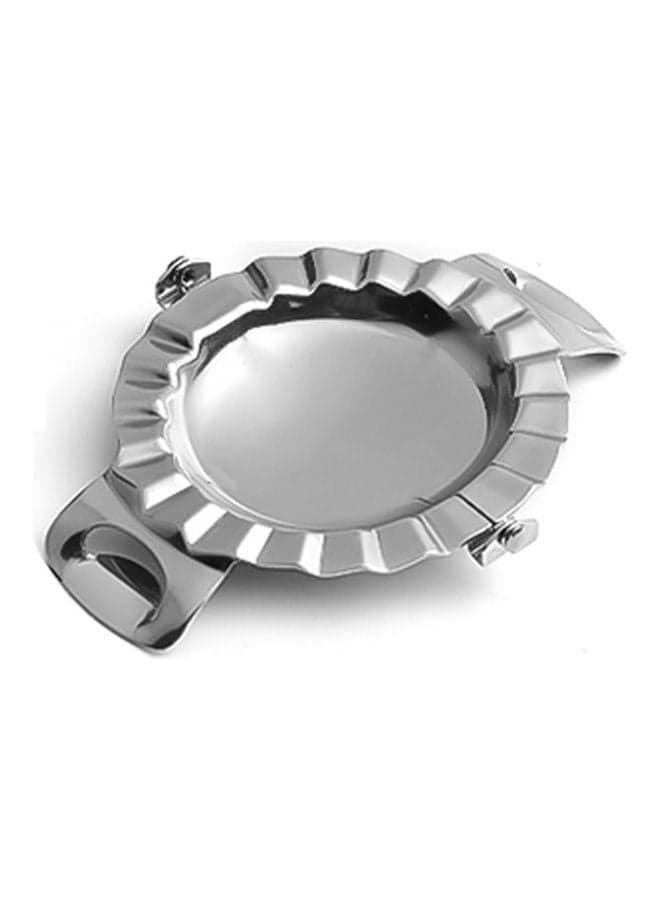 Stainless Steel Dumpling Maker Tool Silver 10.5 x 7.0 x 3.5cm