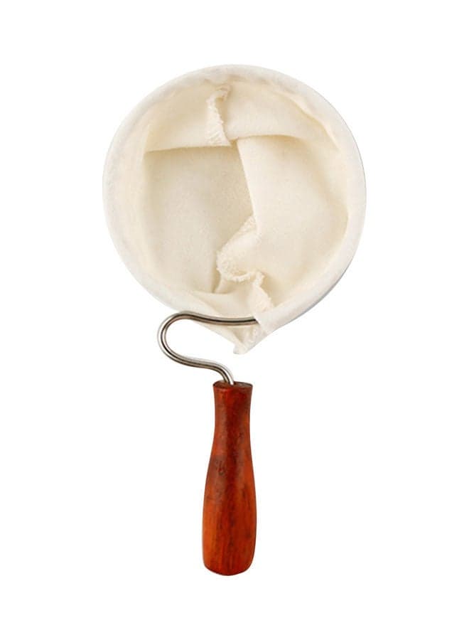 Flannel Cloth Coffee Filter White/Brown/Silver