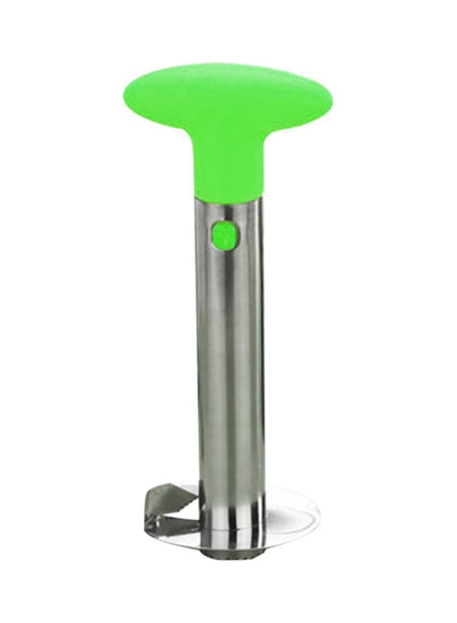Stainless Steel Pineapple Cutter Green/Silver