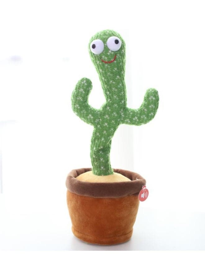 Cactus Electronic Shake Dancing Singing Education Toy