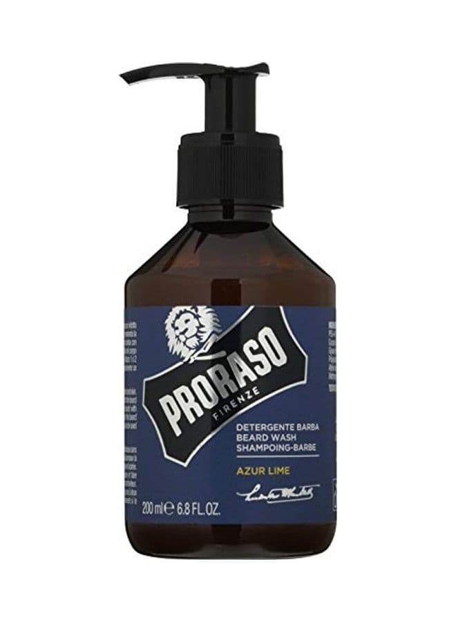 Azure Lime Beard Shampoo Brown 200ml