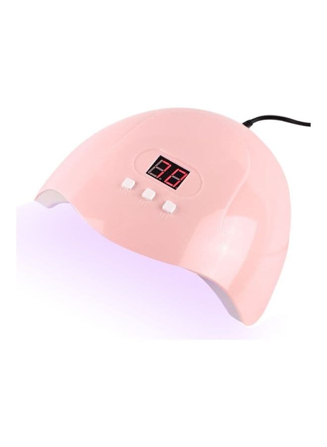 LED UV Lamp Nail Polish Dryer Pink