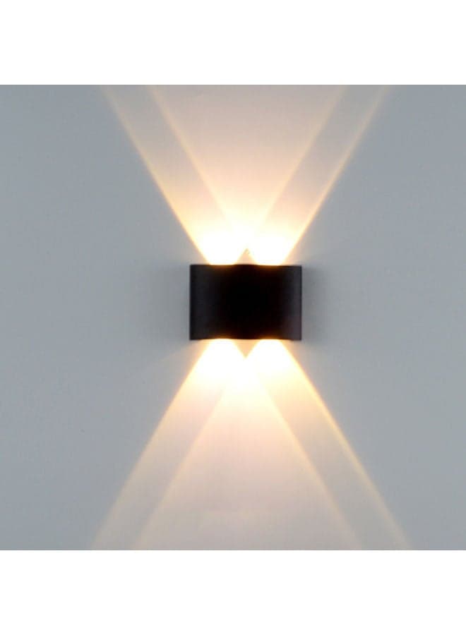 4W Wall Light Black