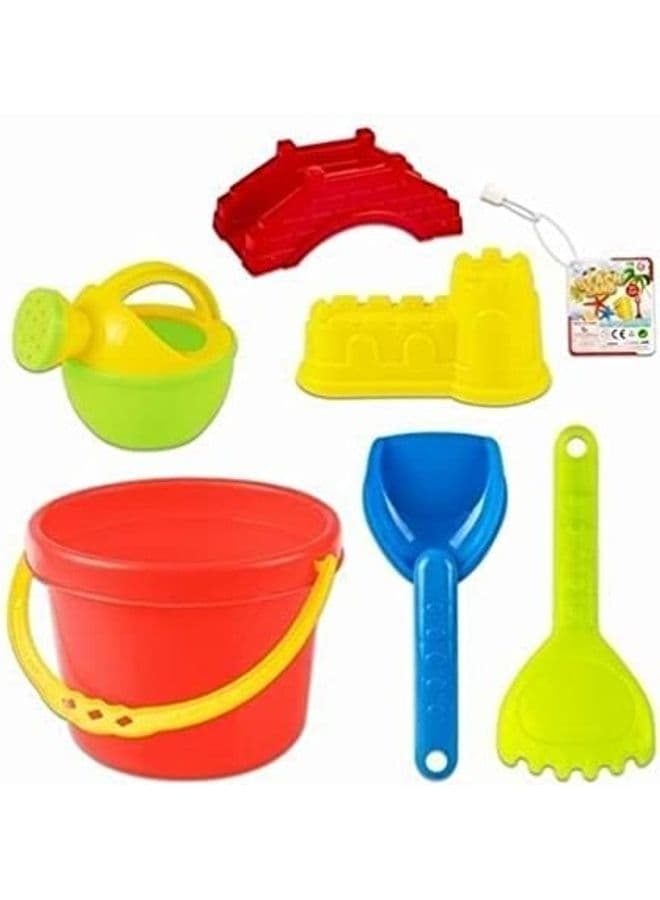 7-Piece Deluxe Beach Toys Playset For Kids