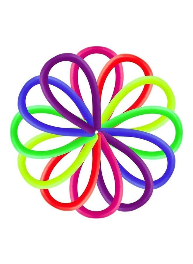 Set Of 12 Colorful Sensory Fidget Stretchy Strings
