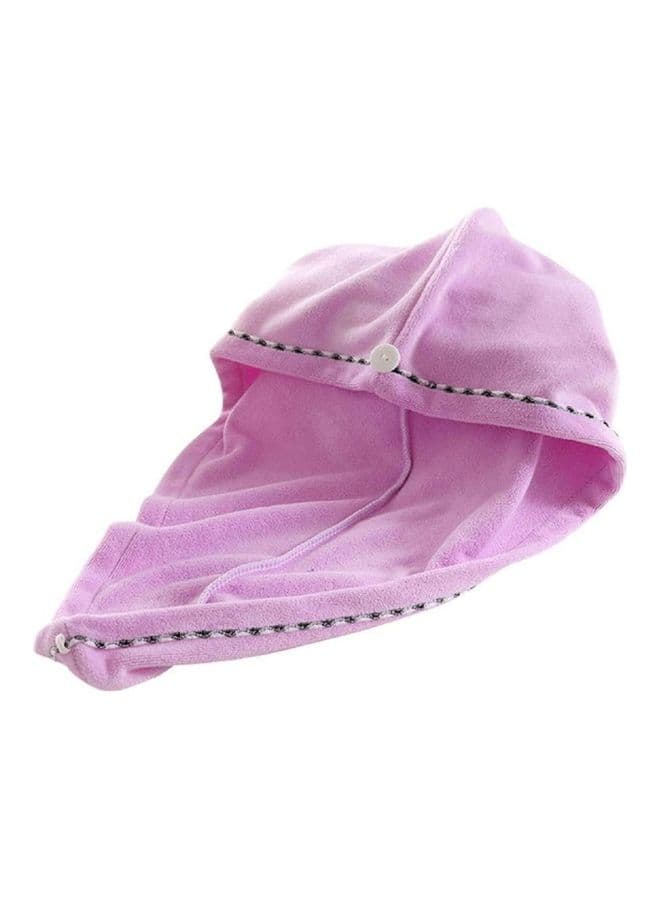 2-Piece Quick Hair Wrap Set purple 63x24cm