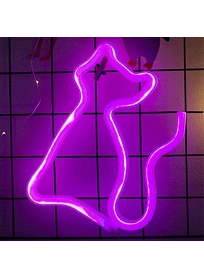 LED Neon Night Light Purple