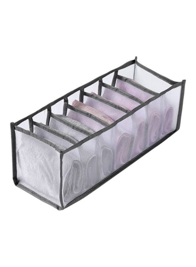 Foldable Underwear Storing Box Grey
