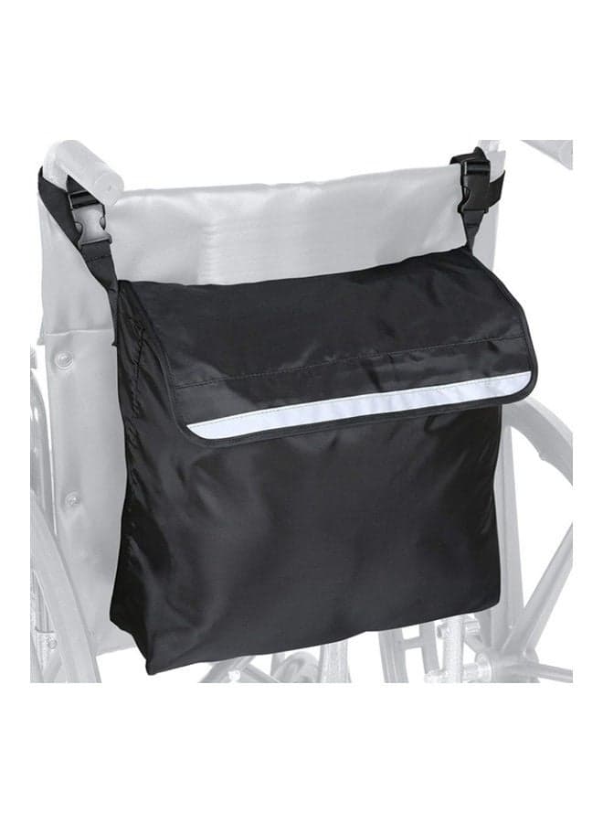 Wheelchair Storage Bag with Pocket Inside Black