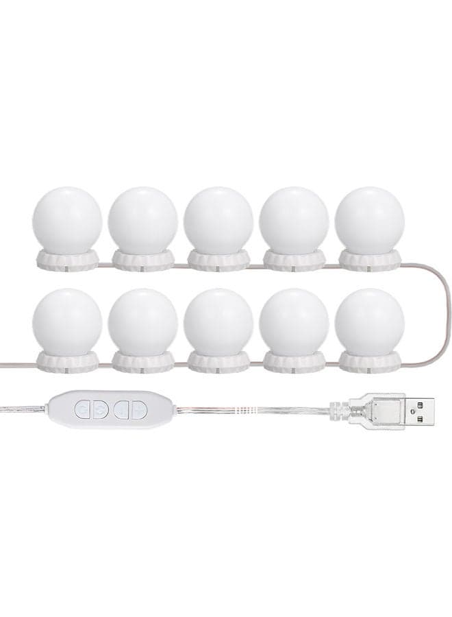 Vanity LED Mirror Light Kit White