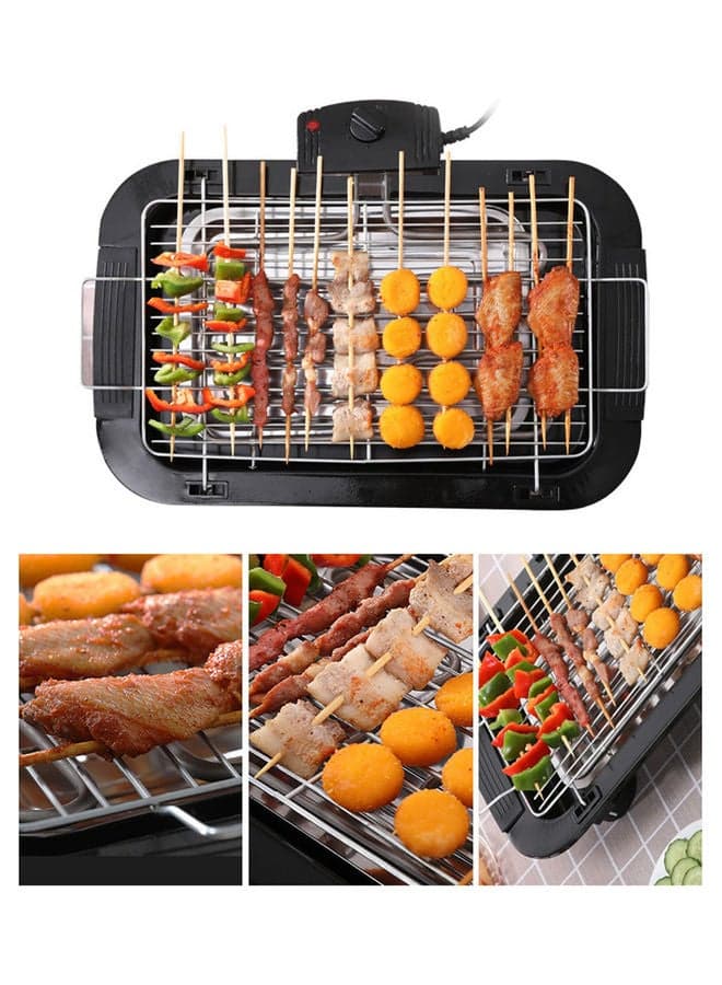 2000W Portable Electric Kitchen BBQ Grill 2000.0 W NE-CH9596 Black