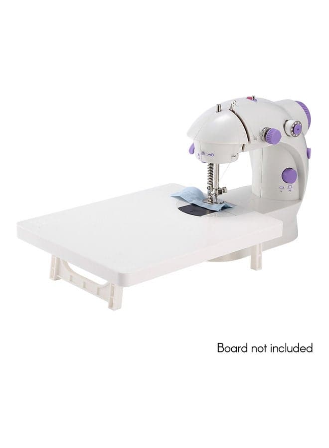 Portable Mini Sewing Machine White/Purple