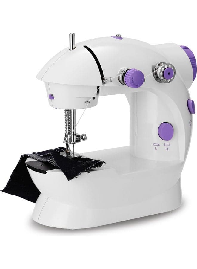 Mini Portable Electric Sewing Machine ZJ100532 Multicolour