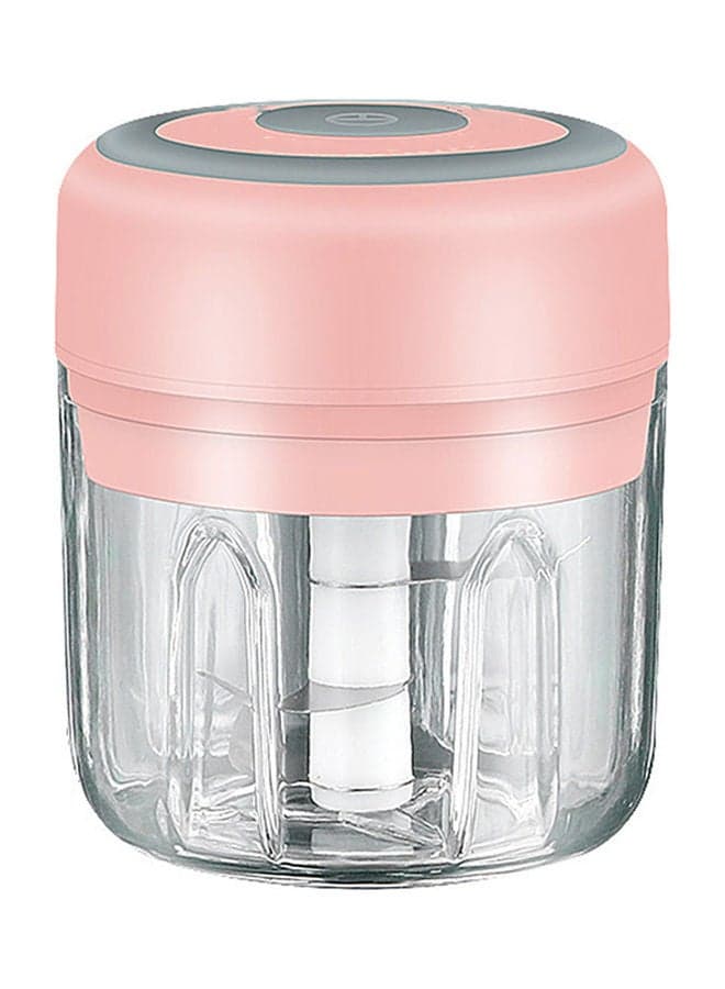 Household Electric Mini Garlic Chopper Pink