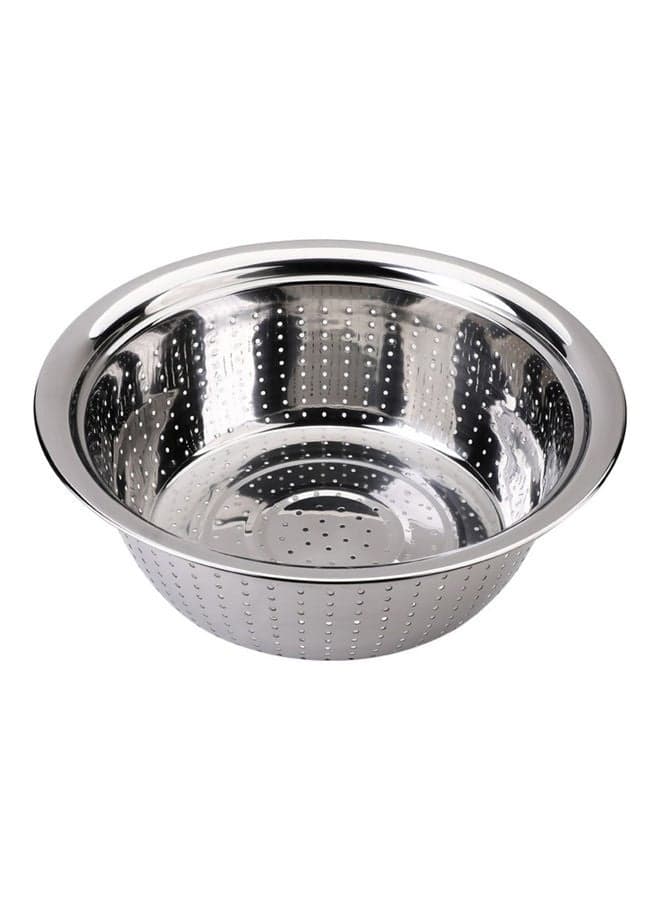 Stainless Steel Vegetable Basin Rice Bean Silver