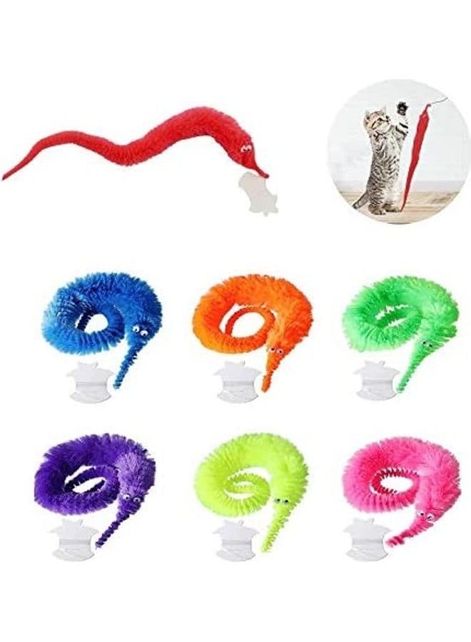 12-Piece Worm Toys 5.9inch